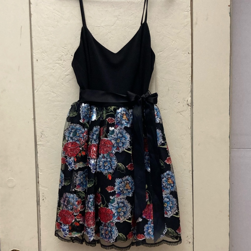 Teeze Me-11/12 sequin skirt party dress